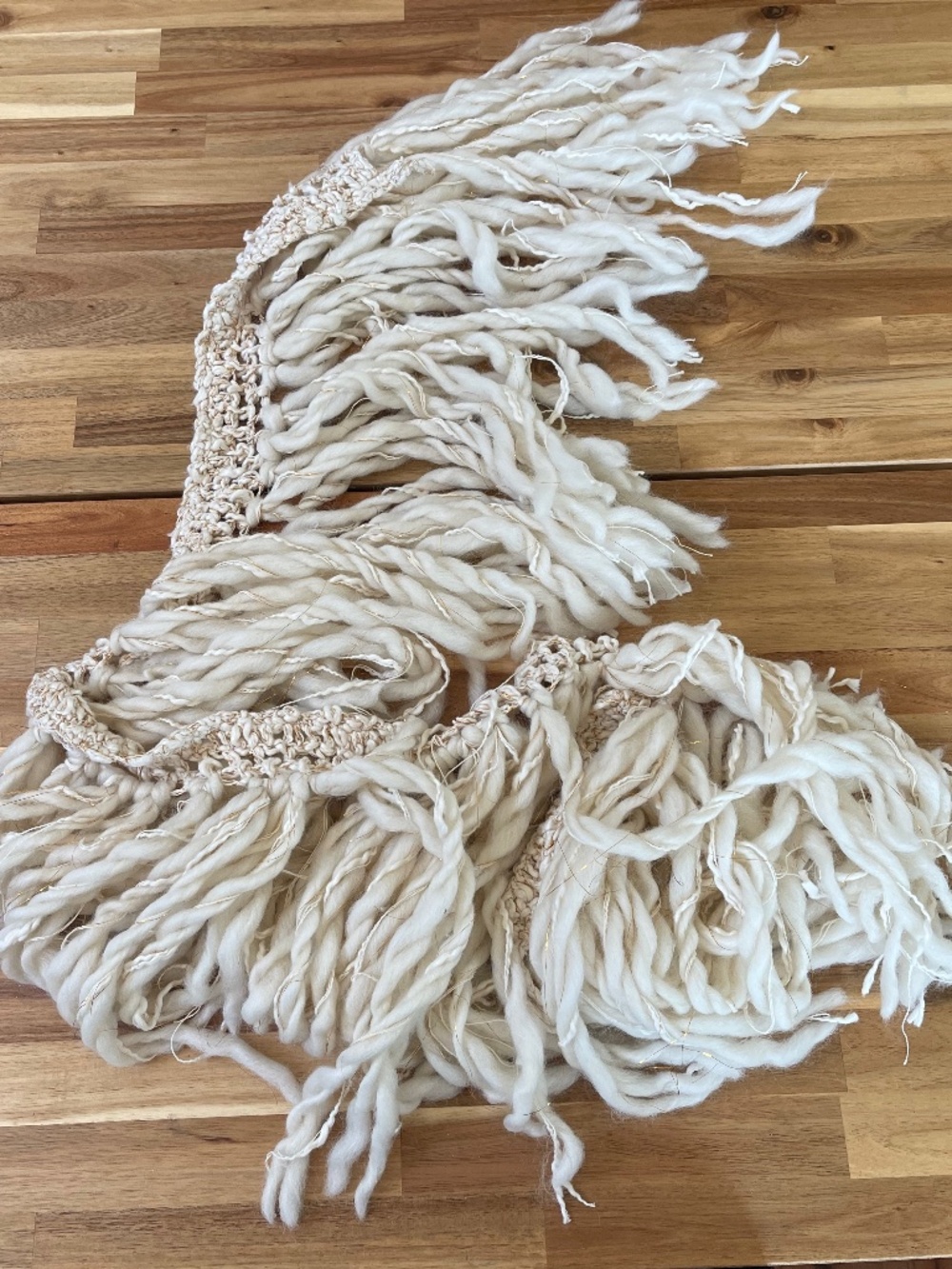 Wool and Lurex Garland - Cost Plus World Market - NWOT